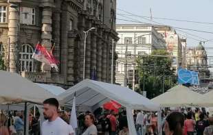 Peti dan protesta Pobunjenog univerziteta: Blokirane raskrsnice Kneza Miloša i Nemanjine
