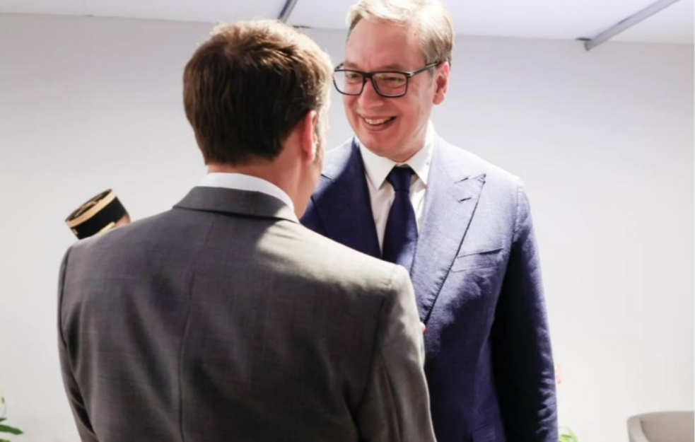 Vučić: Upoznao sam Makrona sa političkim dešavanjima u Srbiji