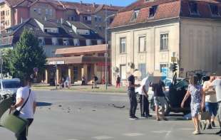 Saobraćajna nezgoda na Detelinari izazvala paniku među Novosađanima, okolnosti još nepoznate