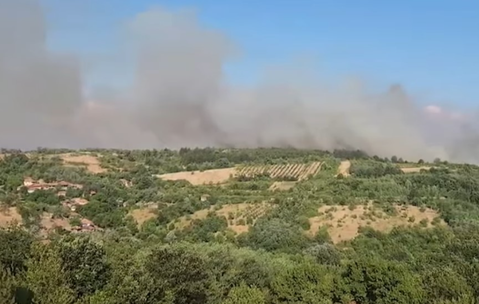 Gori Srbija, od Kragujevca do Kuršumlije: Vatra uništava sve pred sobom, ljudi u strahu za živote (VIDEO)