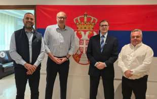 Srpska delegacija školskog sporta na prijemu kod ambasadora u Maroku