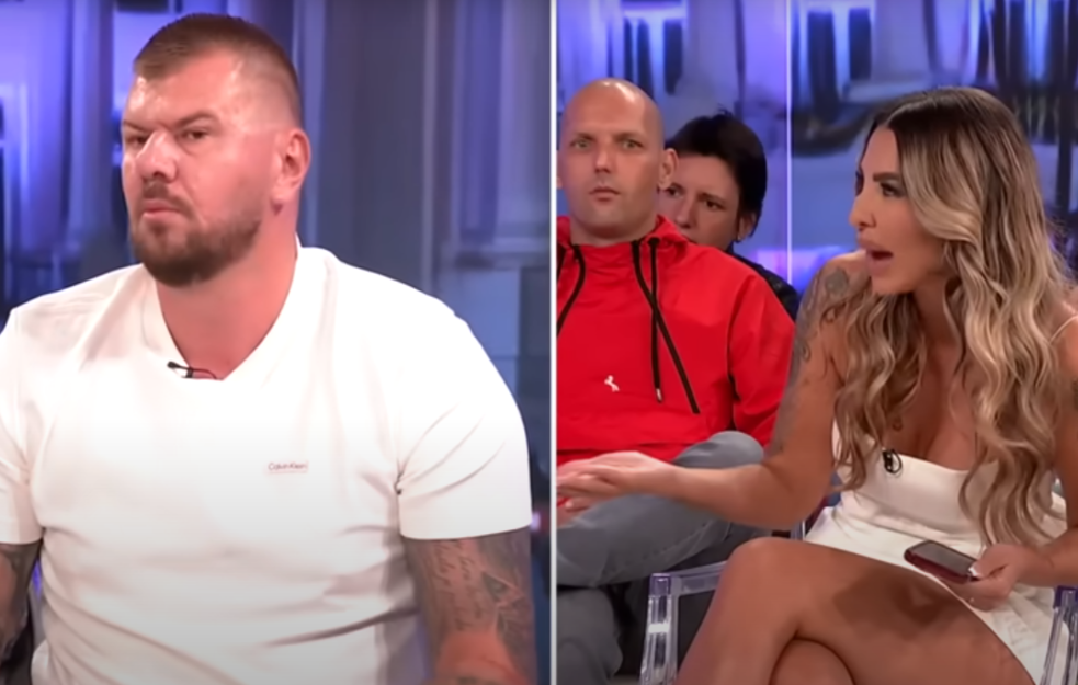 Janjuš uleteo u emisiju zbog fotografija bivše žene, pa počeo da psuje (VIDEO)