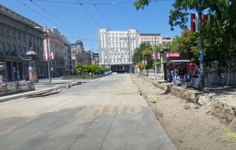 Okretnica Studentski trg zatvorena do 17. avgusta
