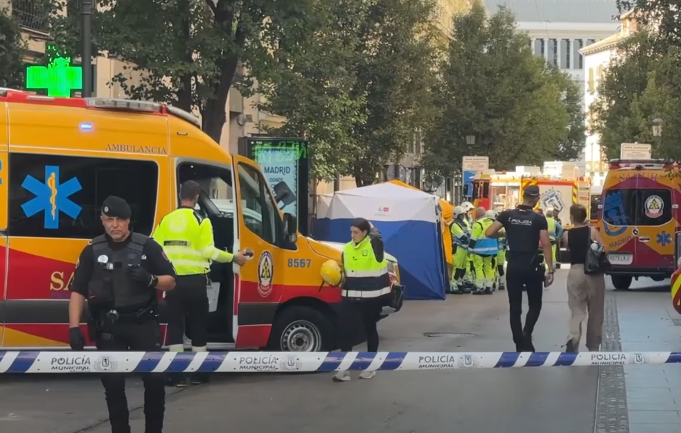 Urušila se zgrada u izgradnji u centru Madrida, četiri osobe poginule