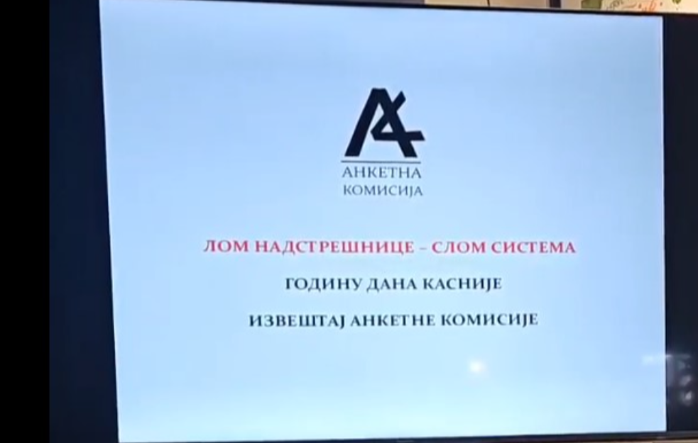 Anketna komisija: Pad nadstrešnice posledica delovanja organizovane kriminalne grupe, sumnja se na čelu sa Vučićem