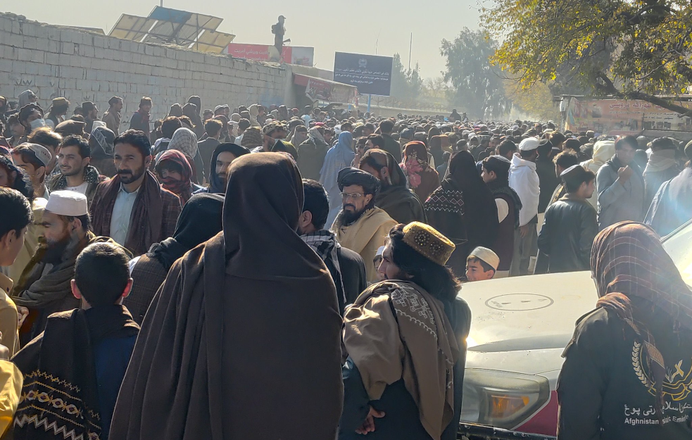 Talibani javno pogubili monstruma na stadionu