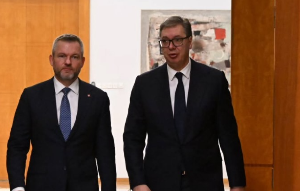 Vučić sa predsednikom Slovačke: Radićemo na evropskom putu, neću da se žalim kao Kalimero