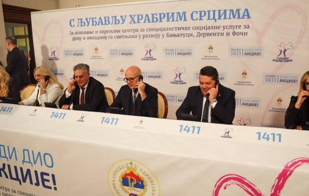 Vučević: Srbija donira milion evra deci Srpske u akciji "S ljubavlju hrabrim srcima"