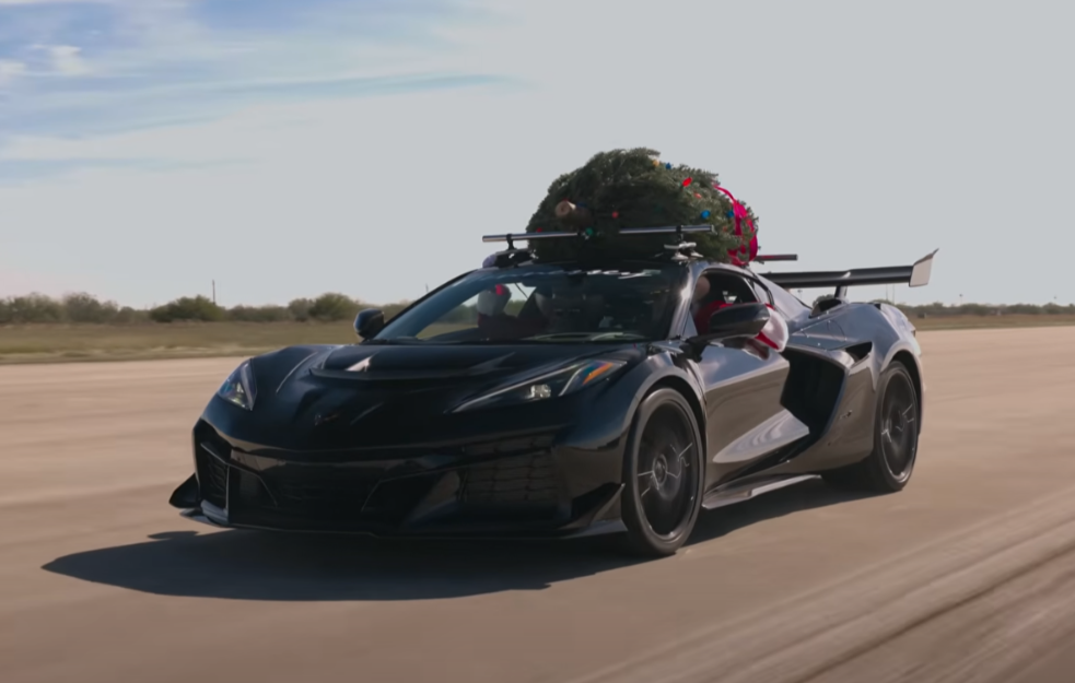 Hennessey Chevrolet Corvette C8 ZR1 oborio svetski rekord u prevozu jelke