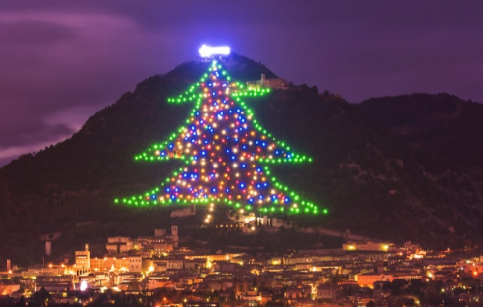 Najveća jelka na svetu koja je upisana u Ginisovu knjigu rekorda:Velika kao 30 fudbalskih terena