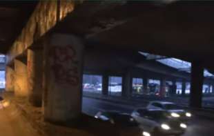 Oštećenja na stubovima nadvožnjaka na Autokomandi: Inspekcija na terenu